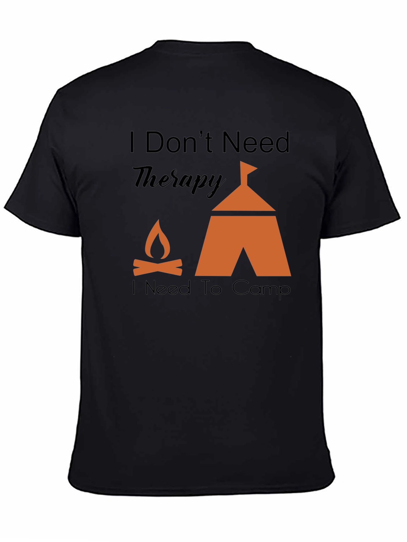 Camping Therapy Graphic T-Shirt