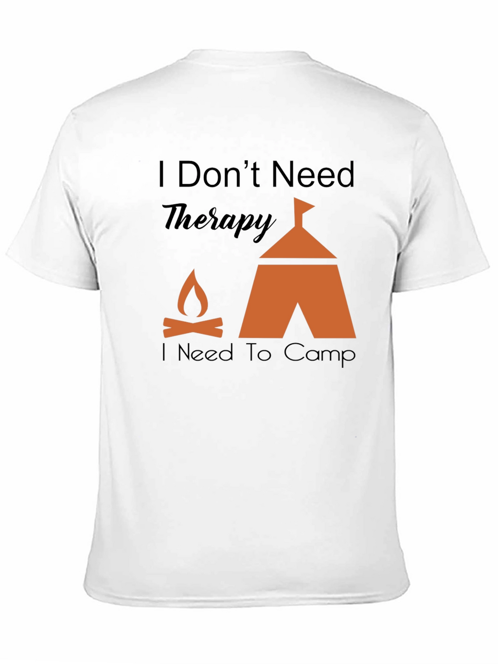 Camping Therapy Graphic T-Shirt