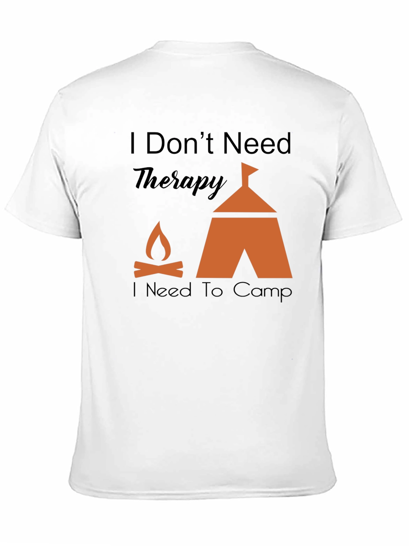Camping Therapy Graphic T-Shirt