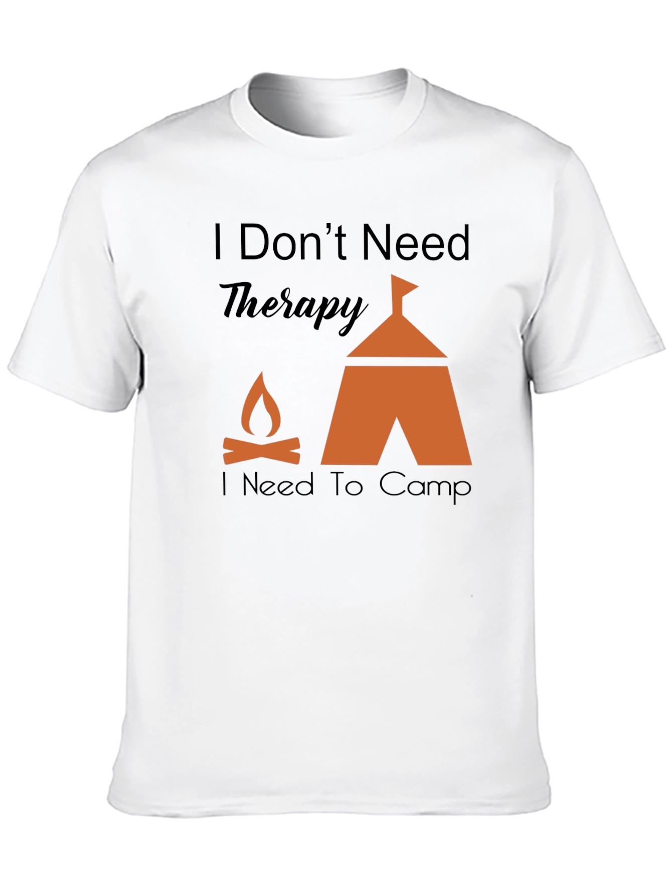 Camping Therapy Graphic T-Shirt