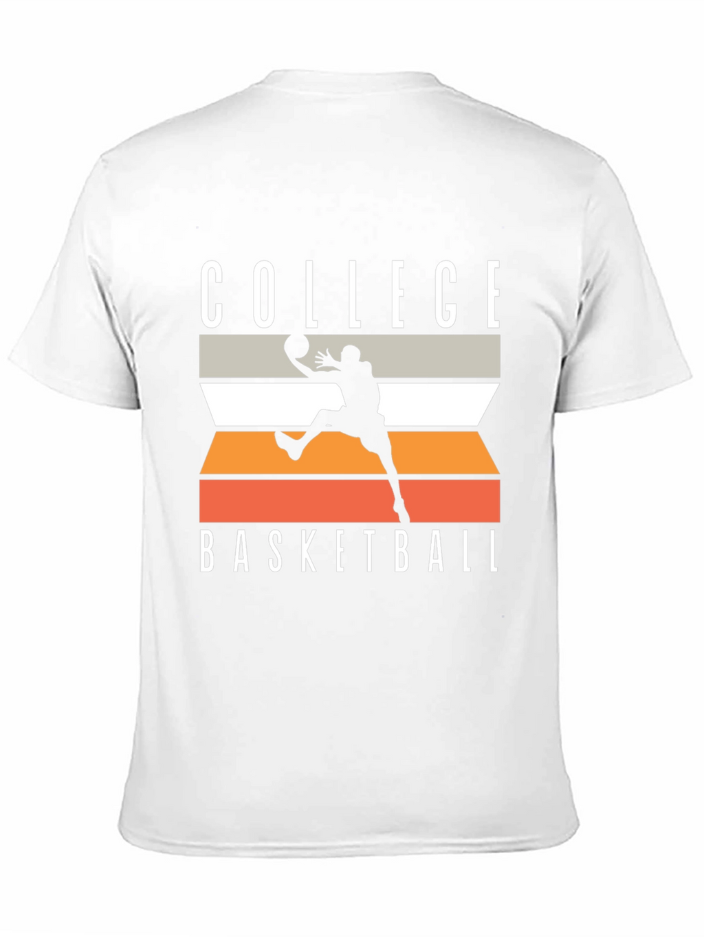 College Basketball Graphic Tee - Black