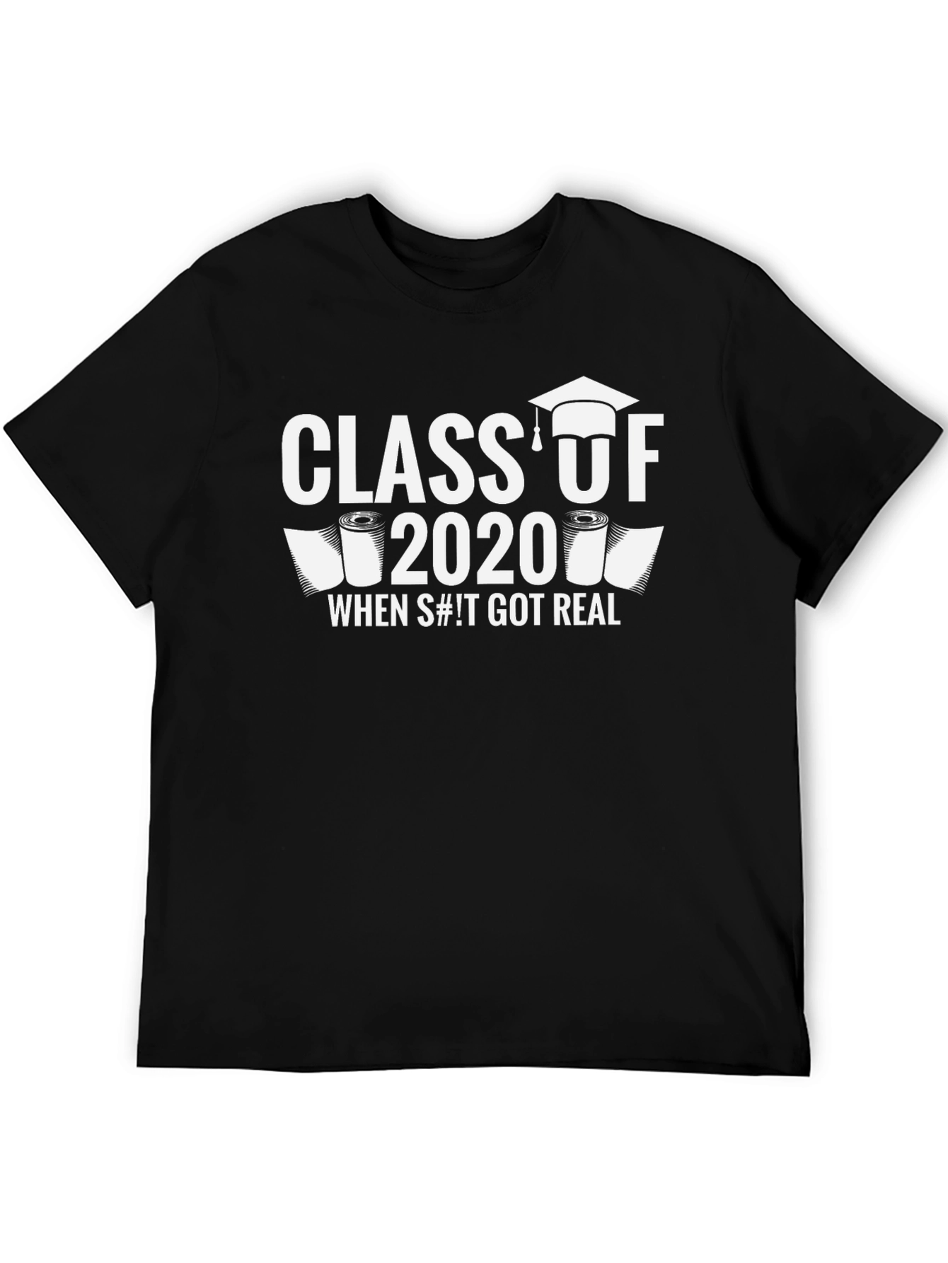 Class of 2020 Toilet Paper Humor T-Shirt