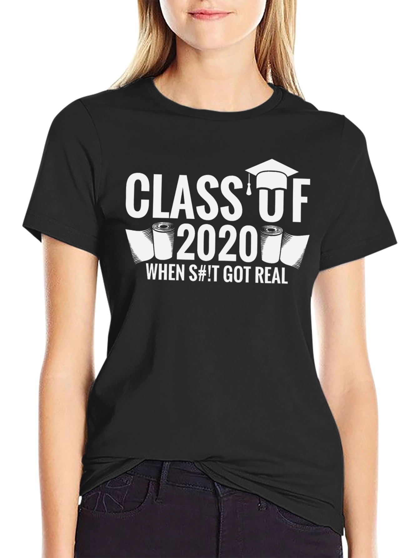 Class of 2020 Toilet Paper Humor T-Shirt