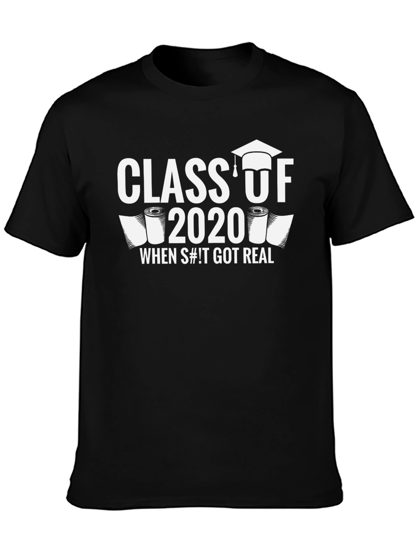 Class of 2020 Toilet Paper Humor T-Shirt
