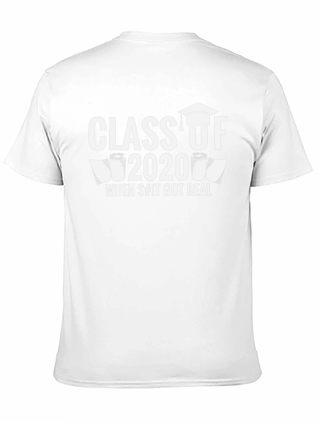 Class of 2020 Toilet Paper Humor T-Shirt