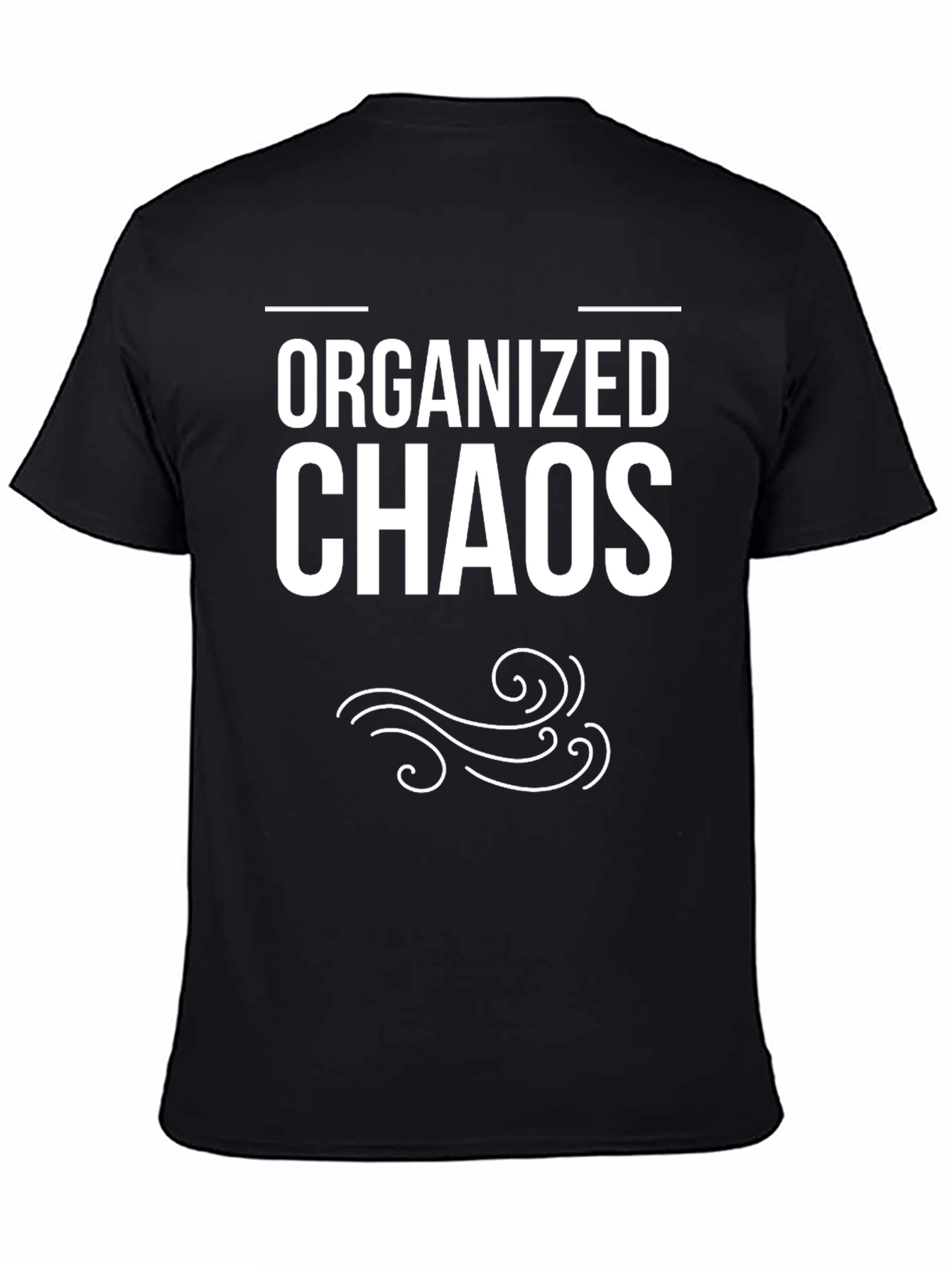 Organized Chaos Graphic T-Shirt - Trendy Tee