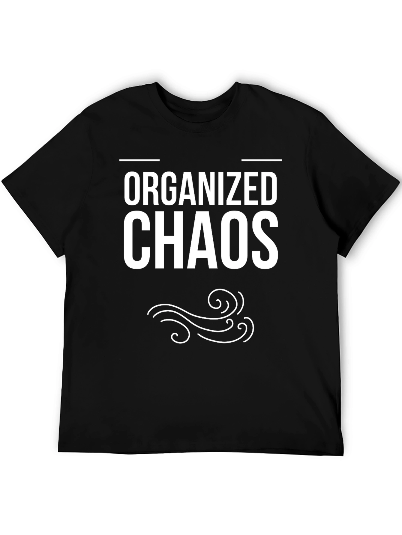 Organized Chaos Graphic T-Shirt - Trendy Tee