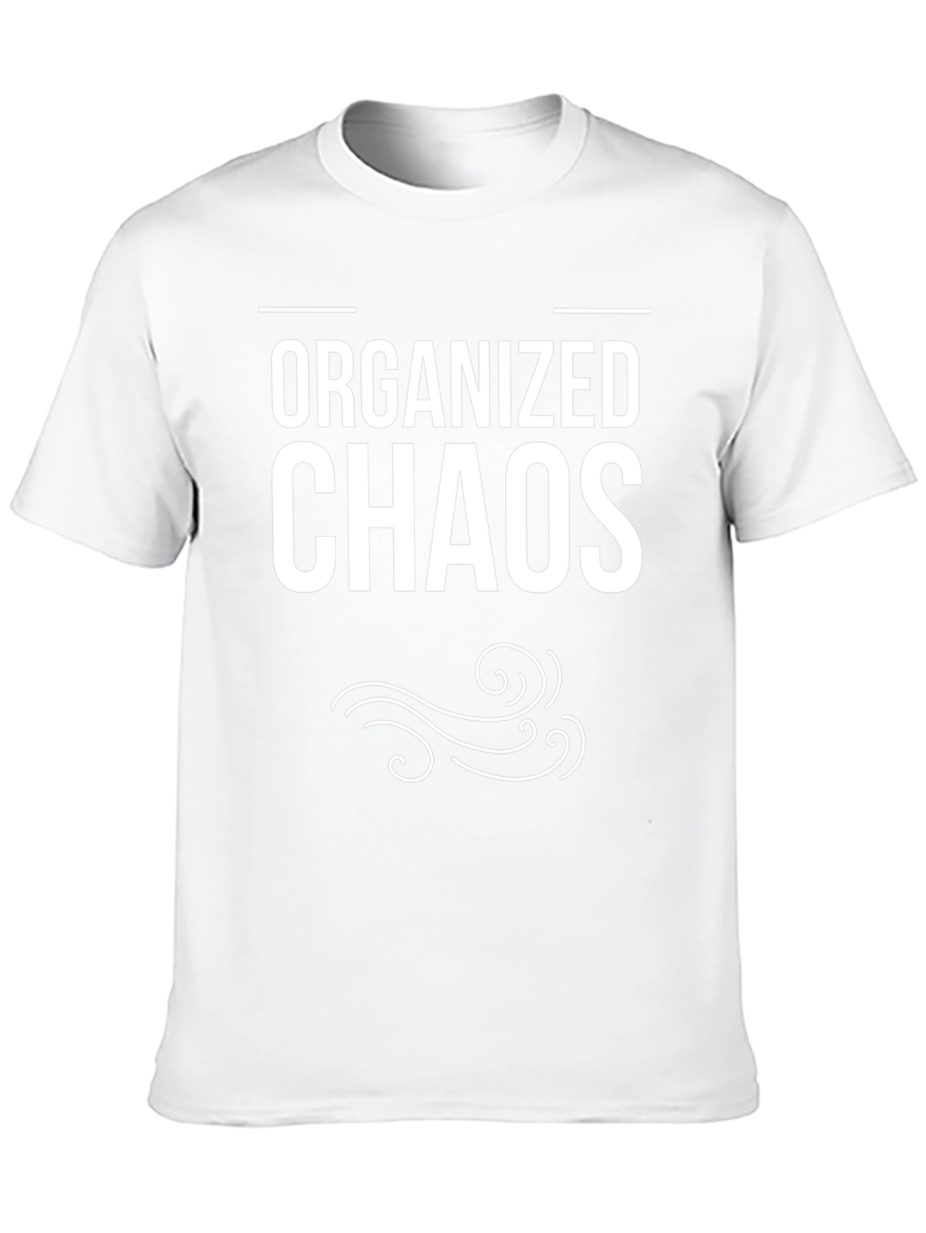 Organized Chaos Graphic T-Shirt - Trendy Tee