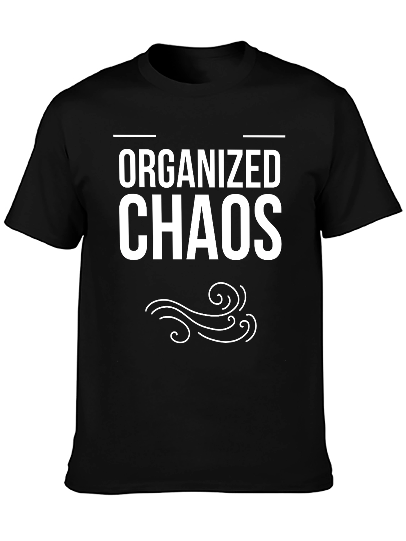Organized Chaos Graphic T-Shirt - Trendy Tee