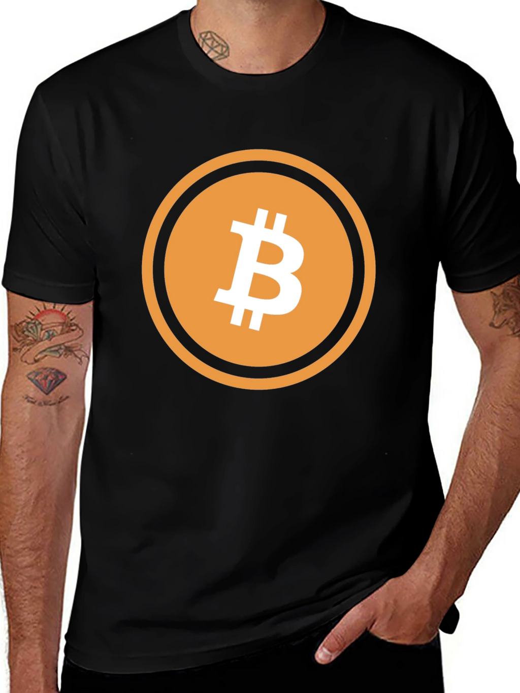 Bitcoin Logo T-Shirt - Crypto Currency Tee