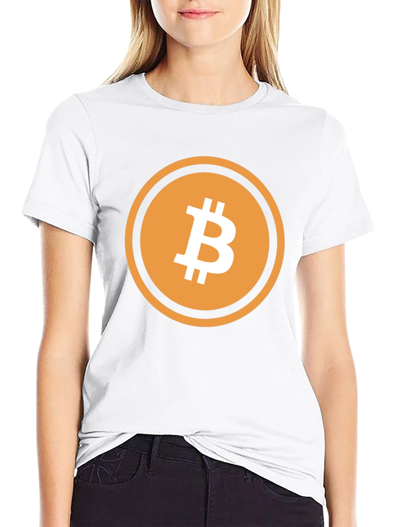 Bitcoin Logo T-Shirt - Crypto Currency Tee