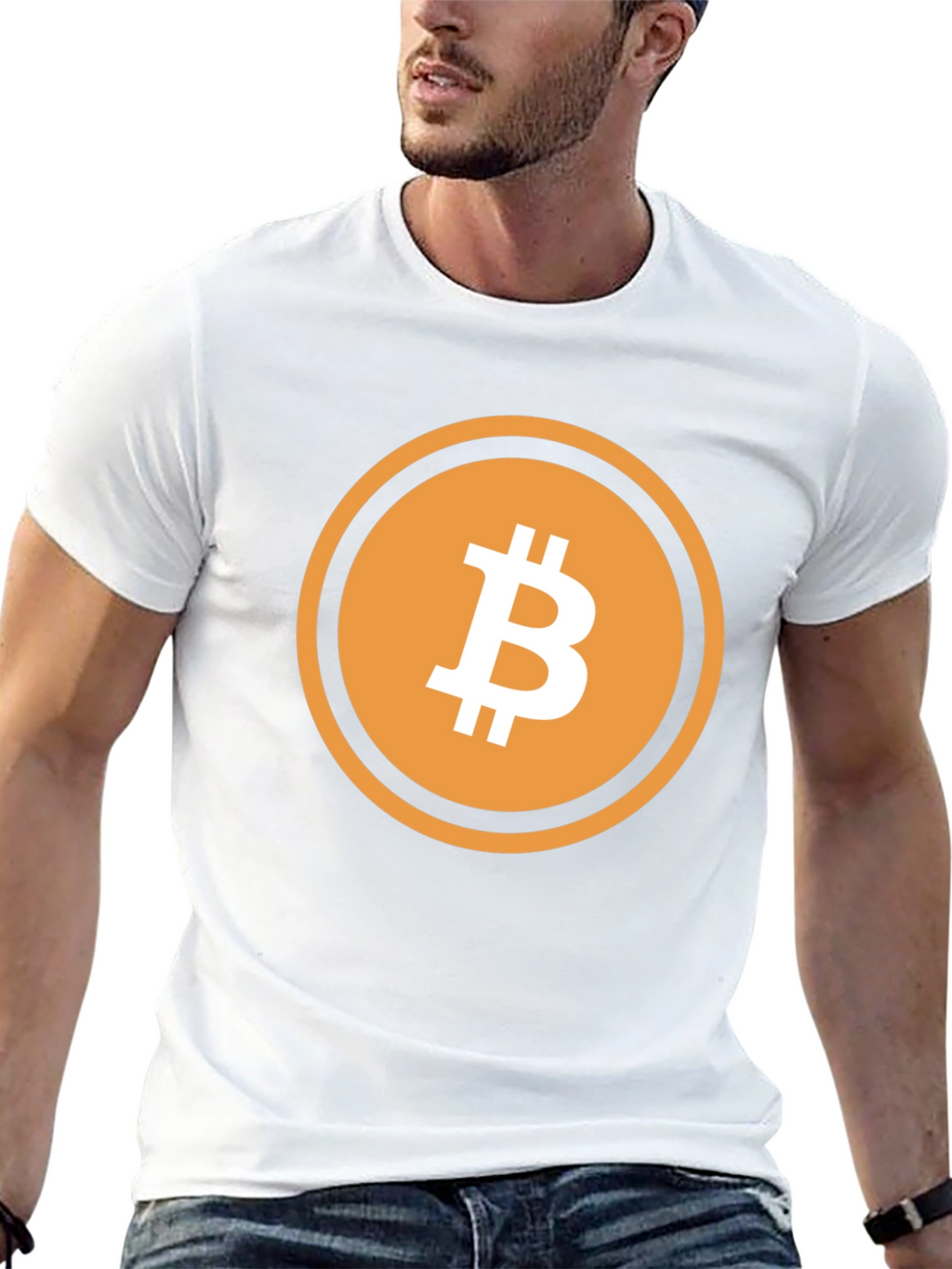 Bitcoin Logo T-Shirt - Crypto Currency Tee