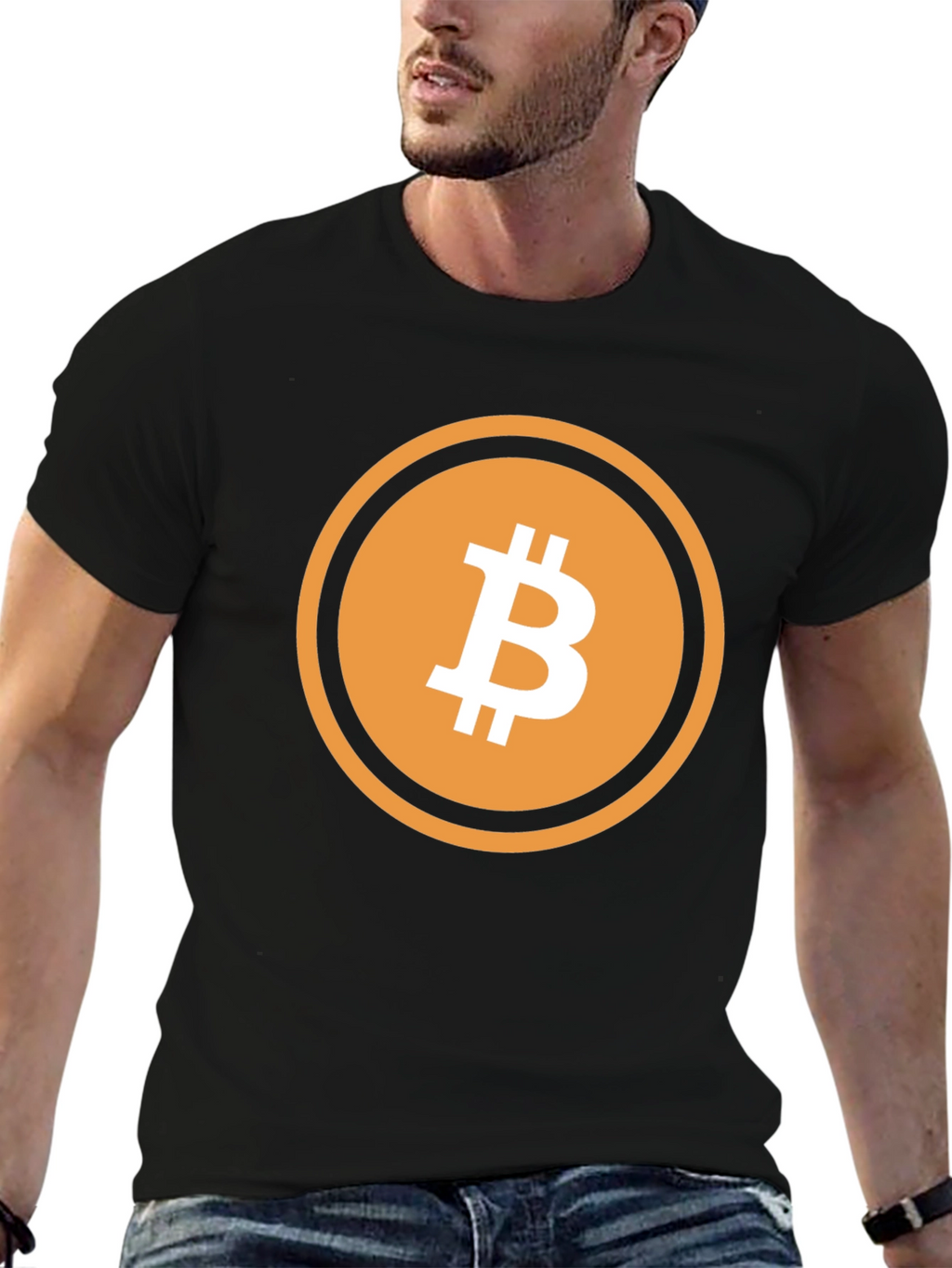 Bitcoin Logo T-Shirt - Crypto Currency Tee