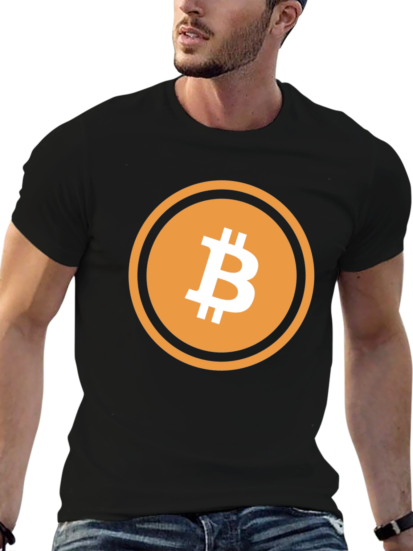 Bitcoin Logo T-Shirt - Crypto Currency Tee