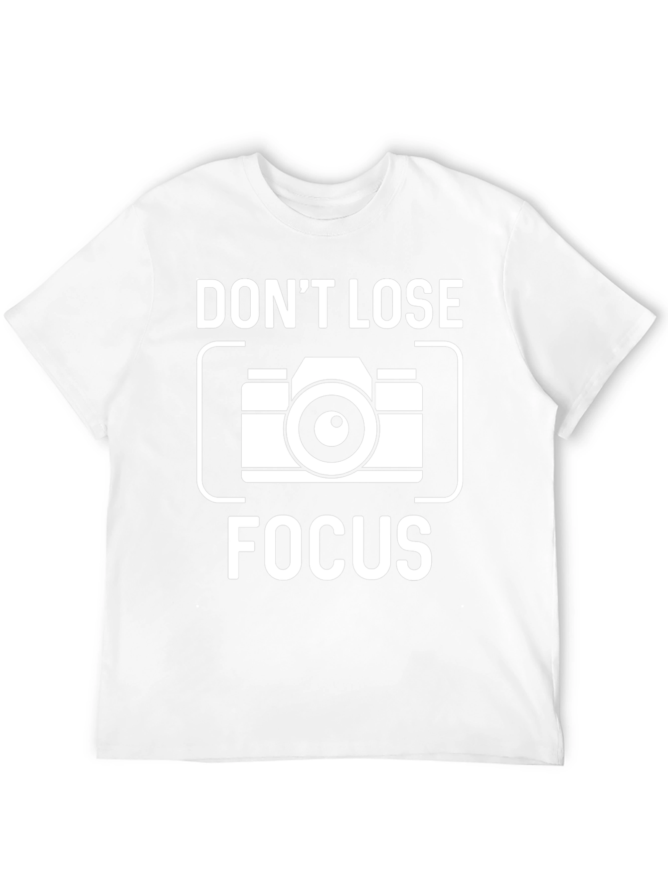 Dont Lose Focus Camera Graphic T-Shirt