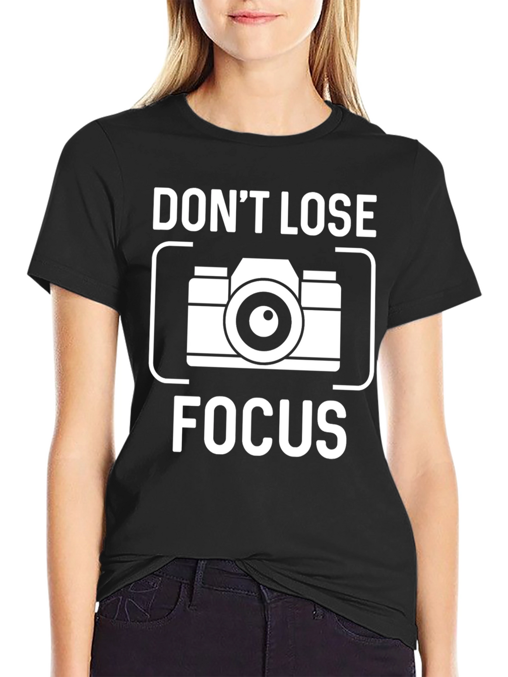 Dont Lose Focus Camera Graphic T-Shirt
