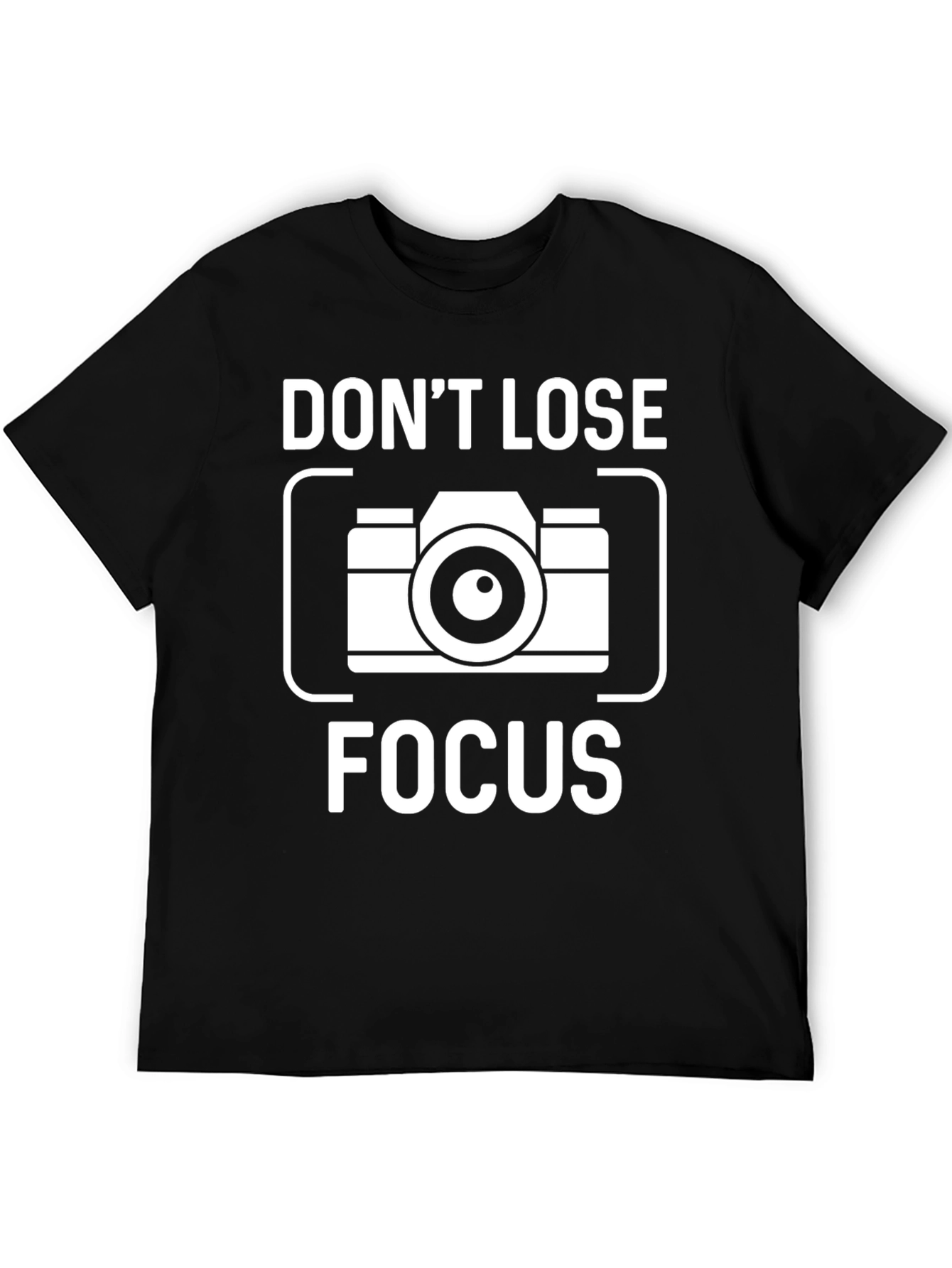 Dont Lose Focus Camera Graphic T-Shirt
