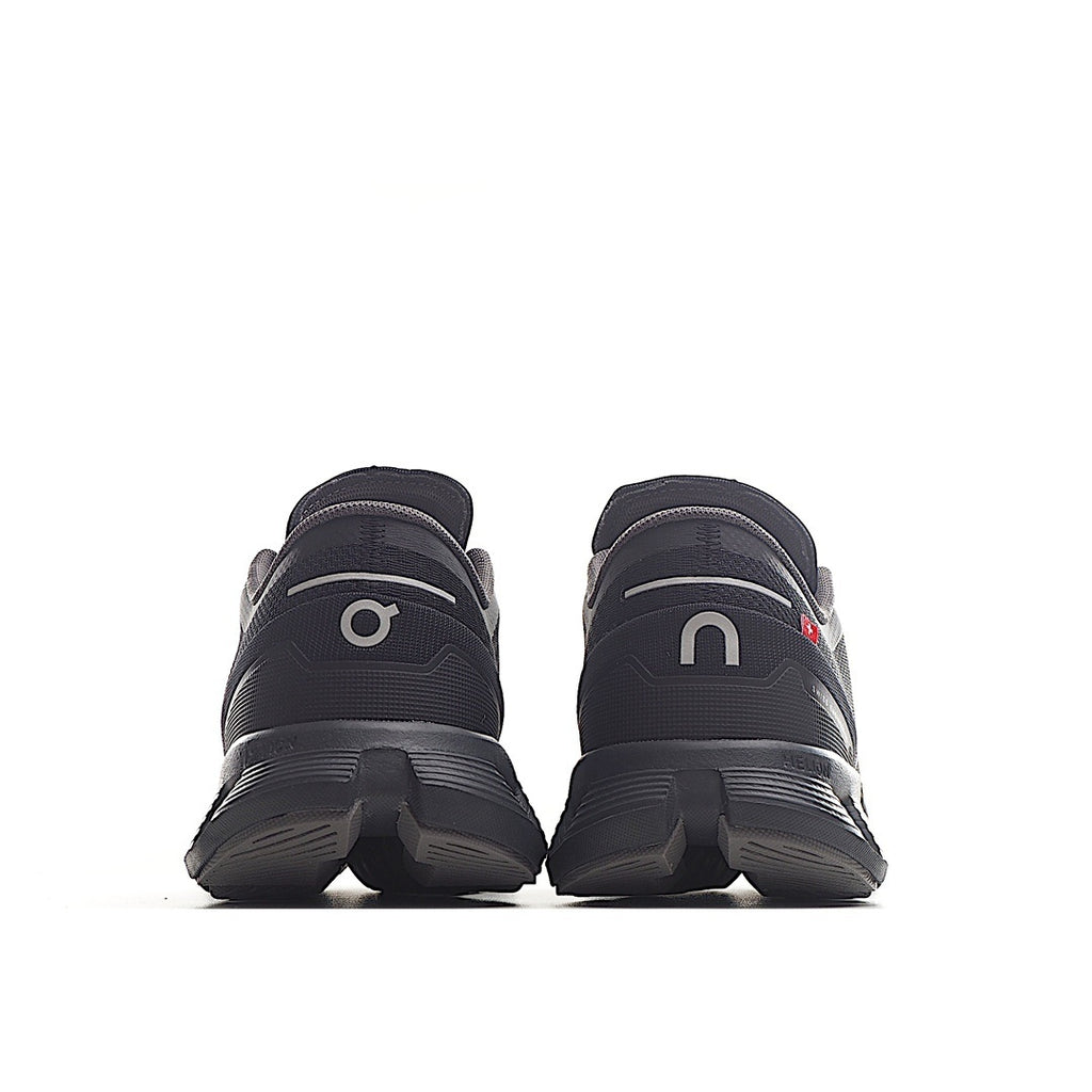 On Running Cloud X Black Asphalt Grey