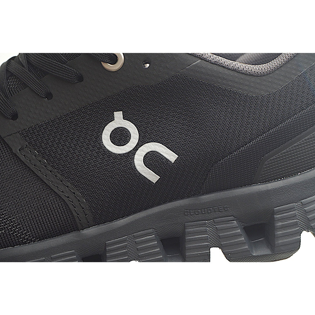On Running Cloud X Black Asphalt Grey