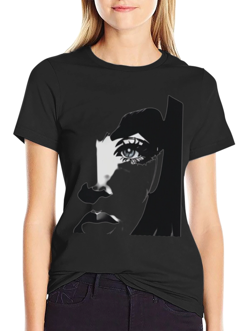 Graphic Print Tee - Eye Design