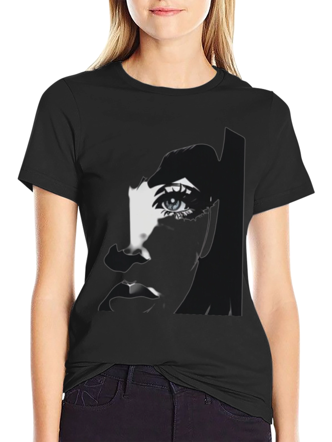 Graphic Print Tee - Eye Design