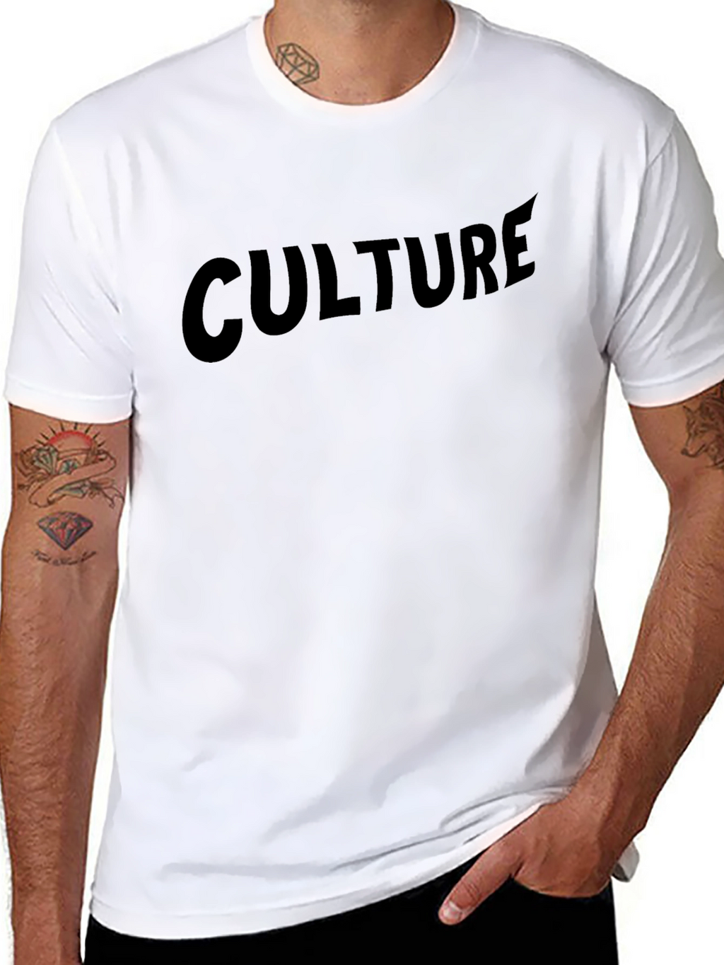 Culture Graphic Tee - Soft Cotton Blend