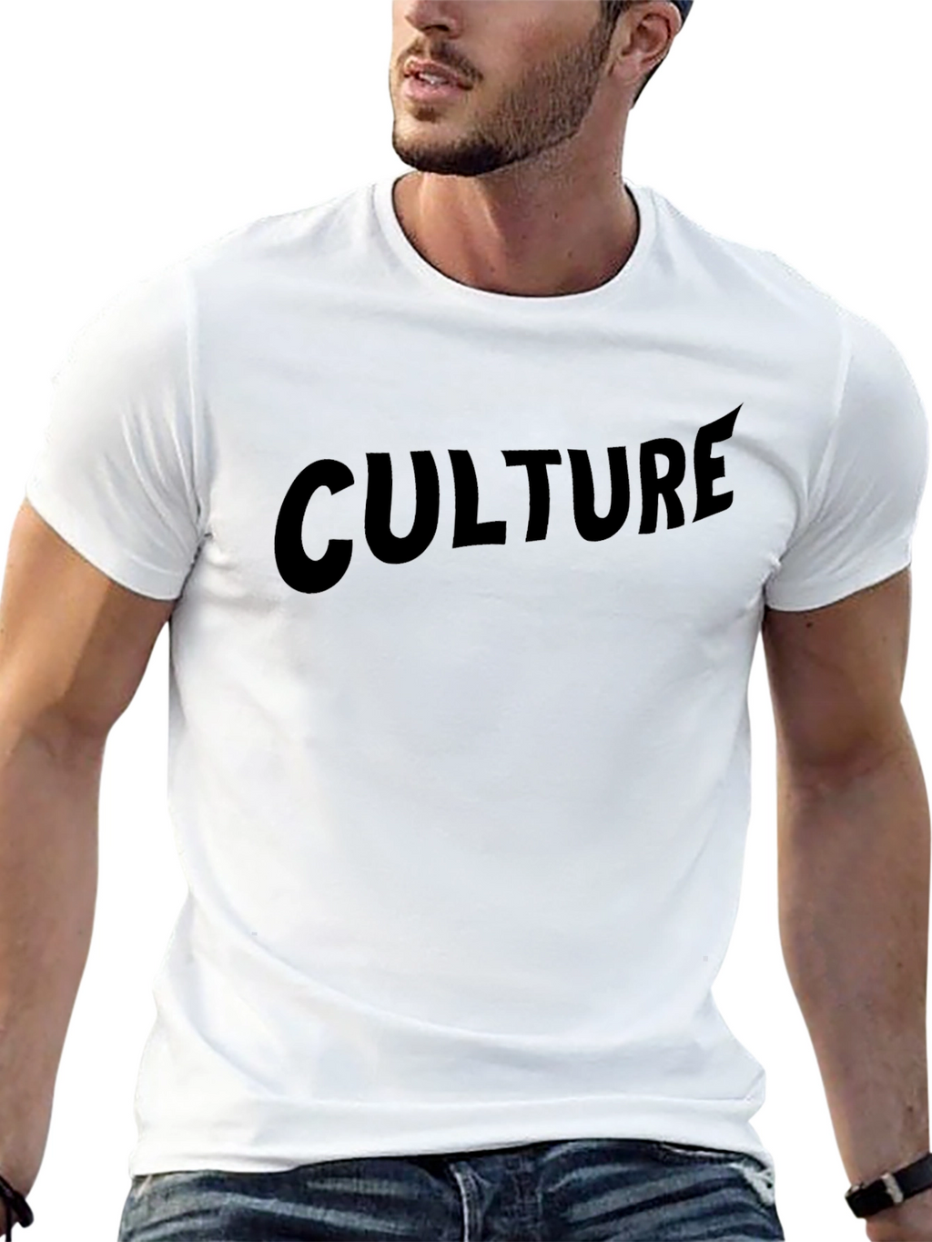 Culture Graphic Tee - Soft Cotton Blend