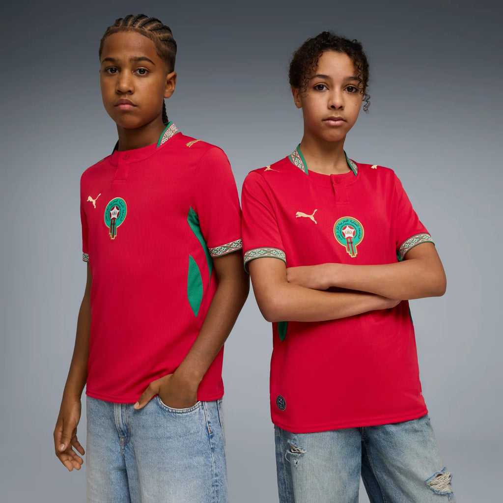 2026 Morocco Youth Stadium Home Soccer Jersey