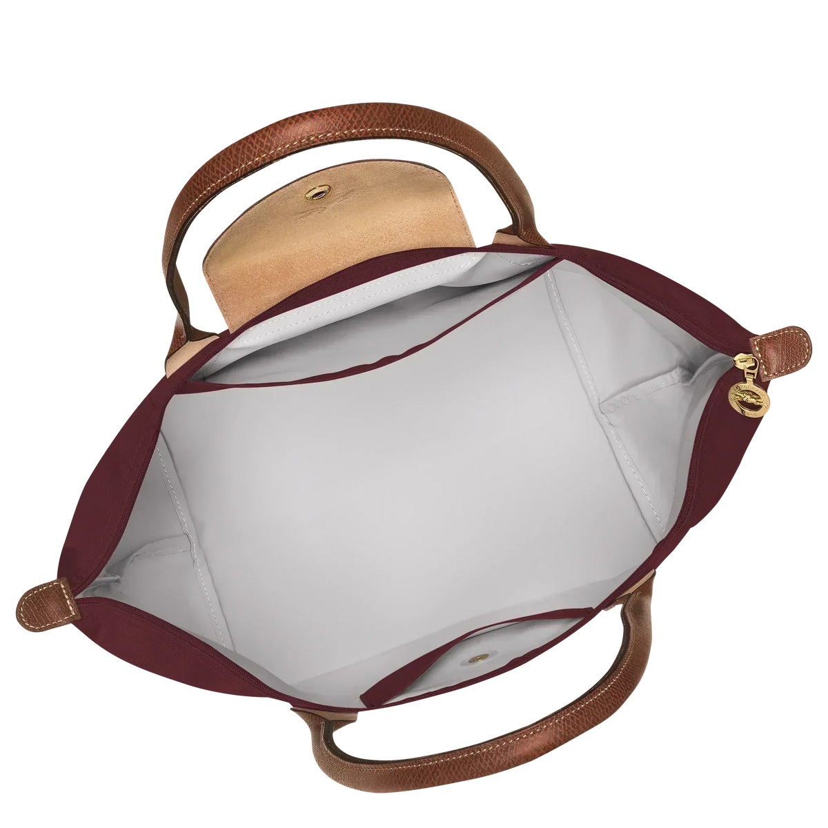 Longchamp - Medium Le Pliage Tote, Burgundy