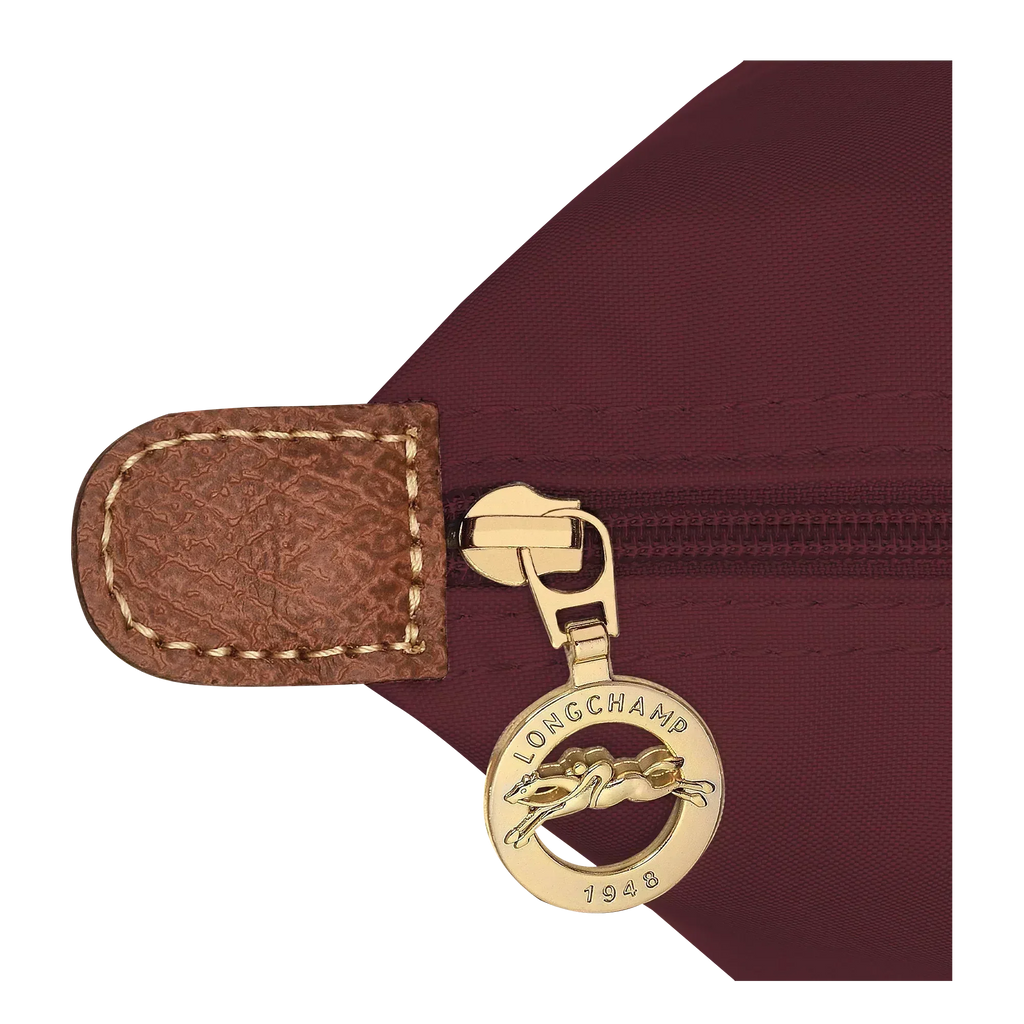 Longchamp - Small Le Pliage Handbag, Burgundy
