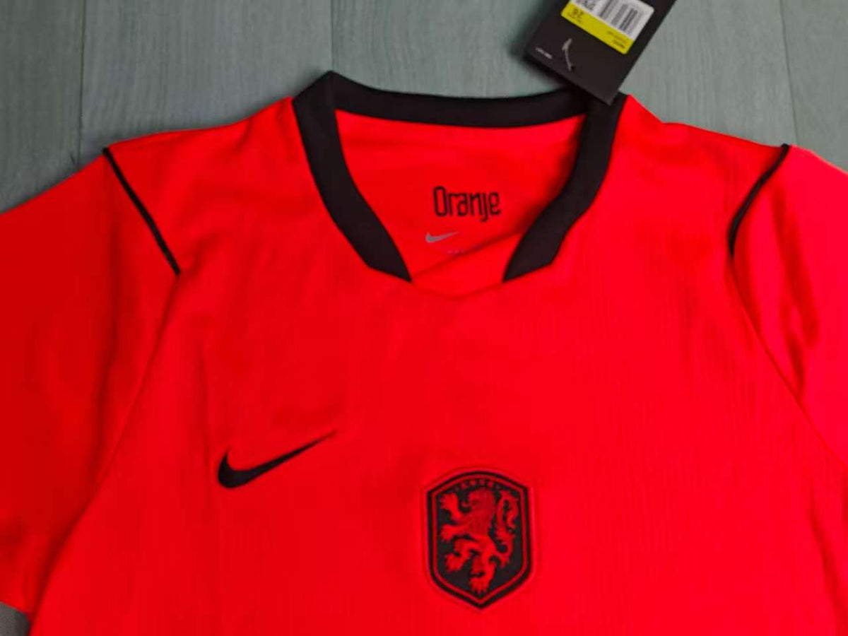 KIDS Netherlands  World Cup Home Kit – Red/Black