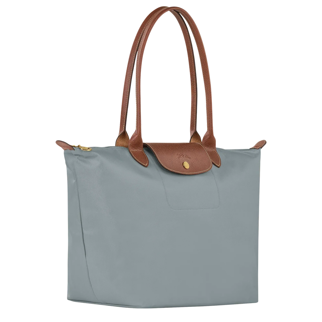 Longchamp - Medium Le Pliage Tote, Steel