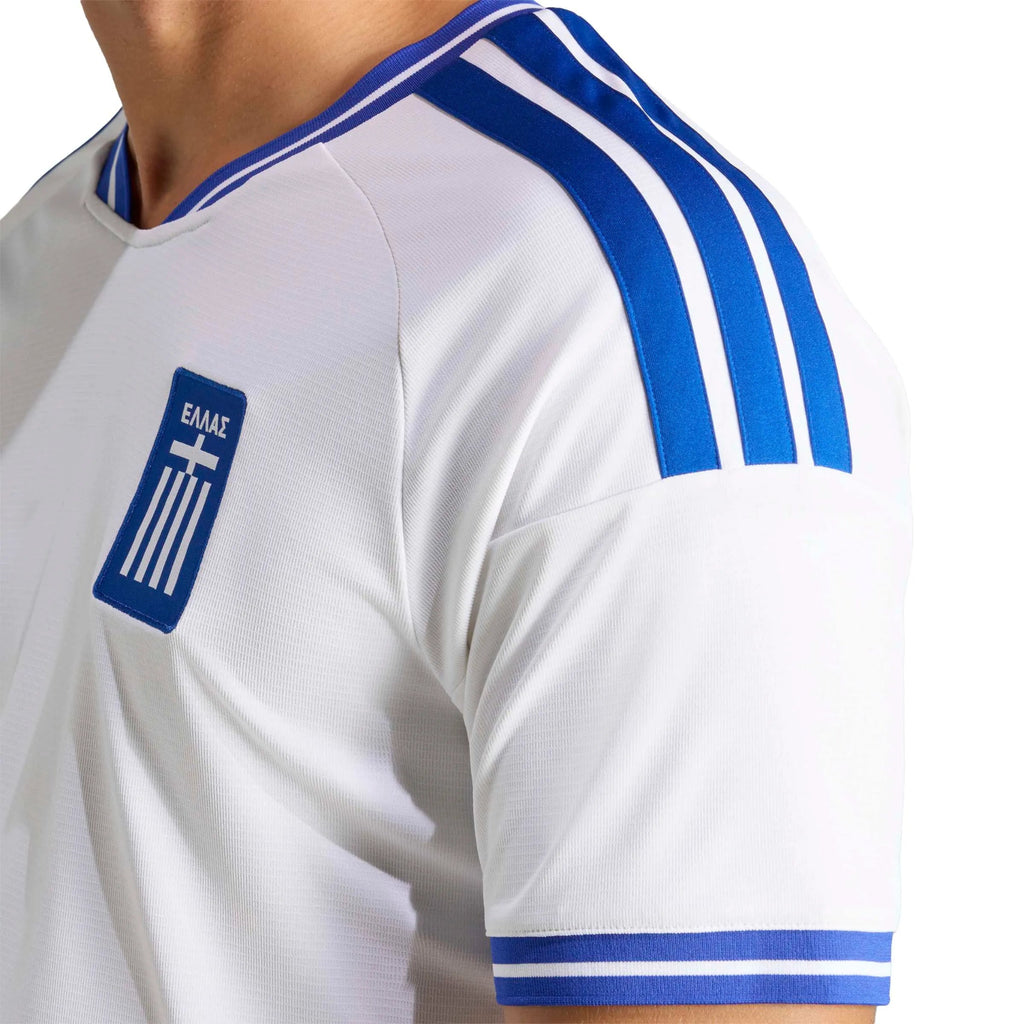2026 Greece Men's Stadium Home Soccer Jersey (Custom)