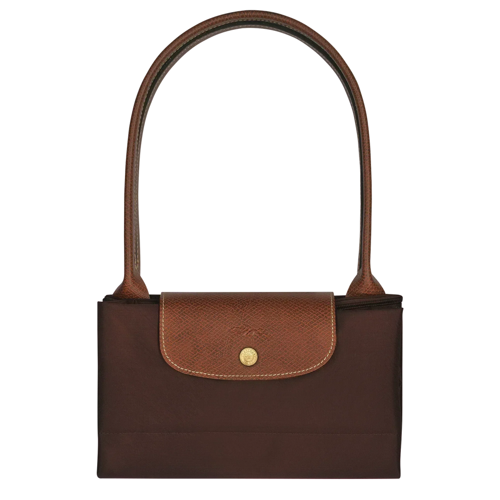 Longchamp - Small Le Pliage Handbag, Ebony