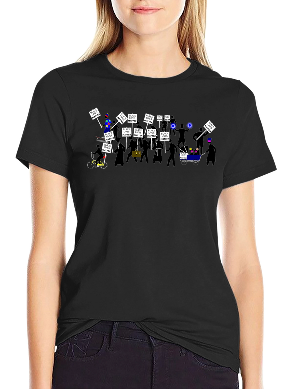 Black Lives Matter Protest Graphic Tee