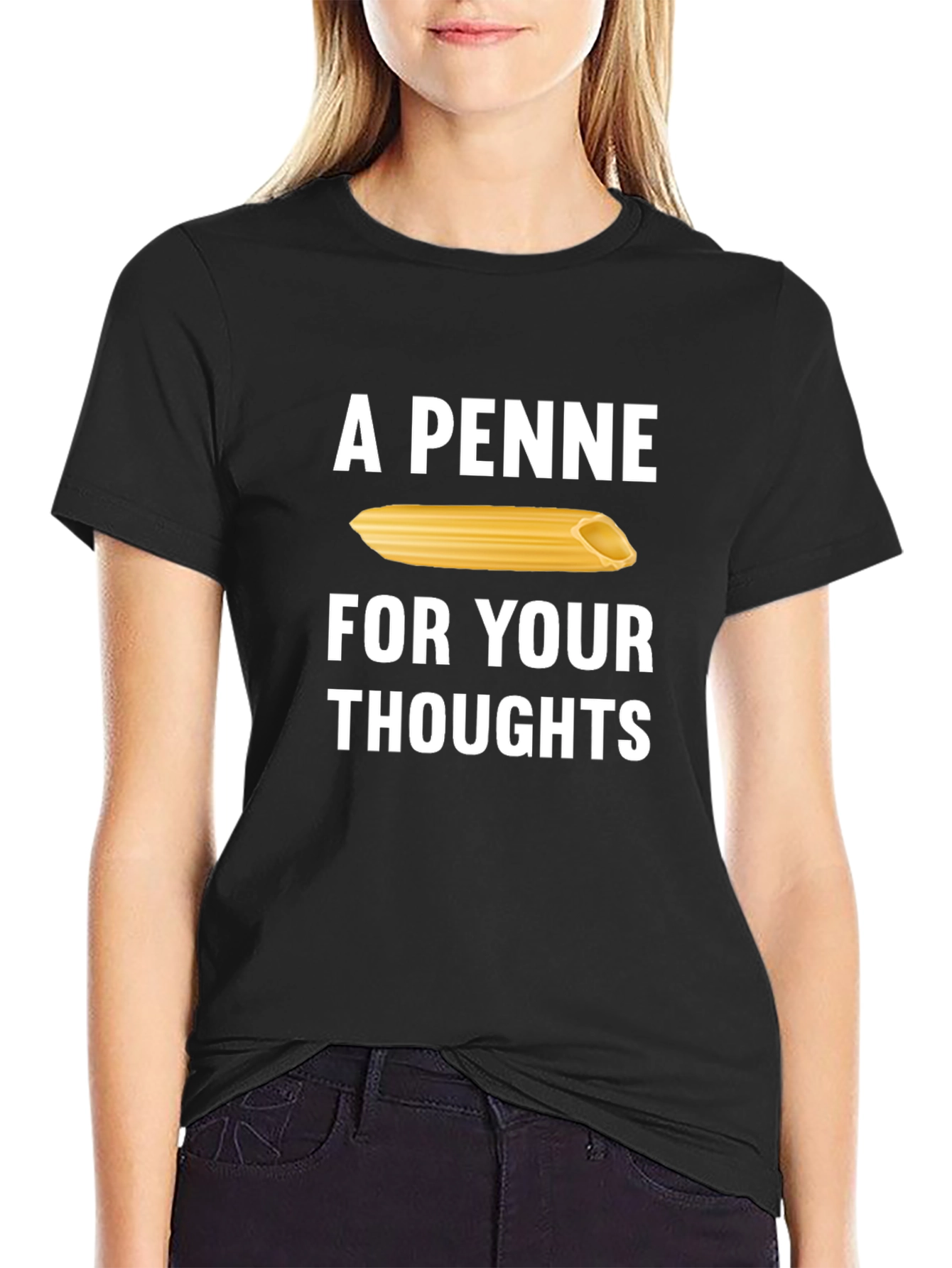 A Penne for Your Thoughts Mens T-Shirt
