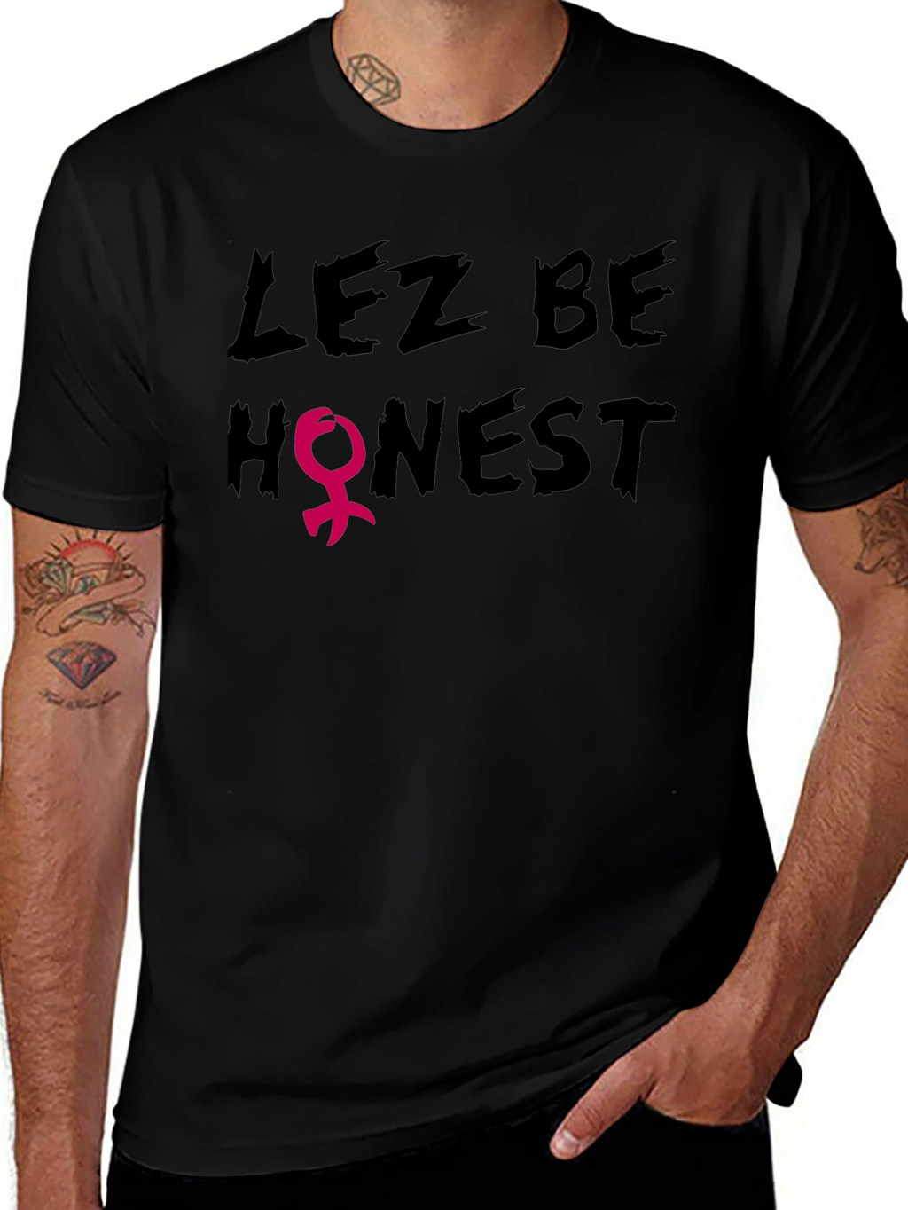Lez Be Honest Graphic Tee