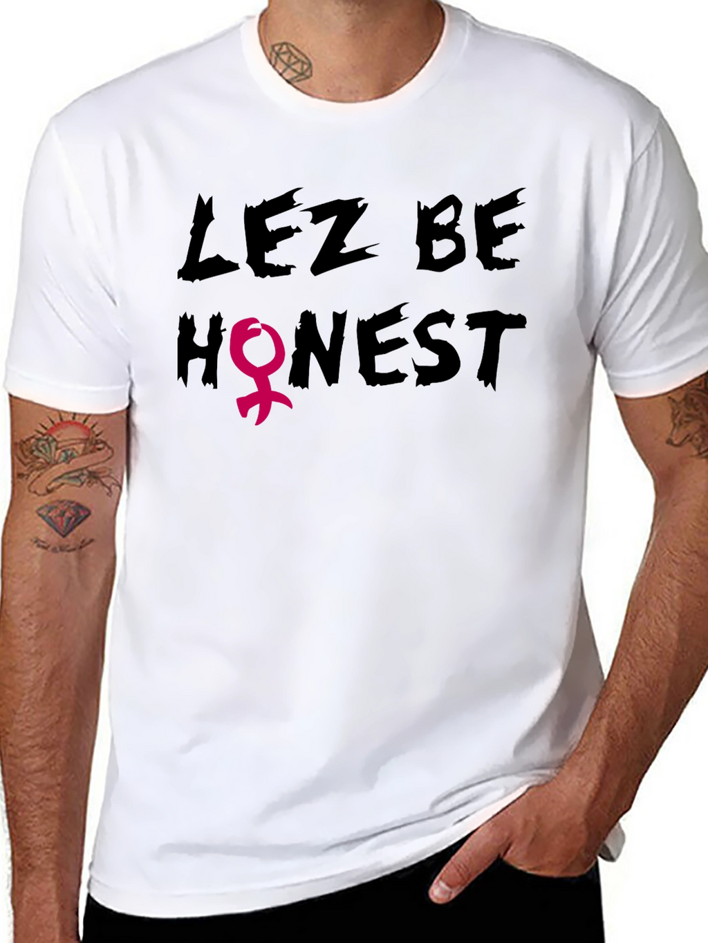 Lez Be Honest Graphic Tee