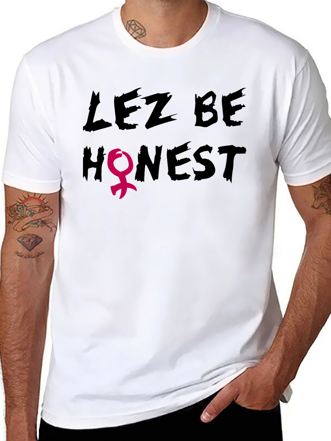 Lez Be Honest Graphic Tee
