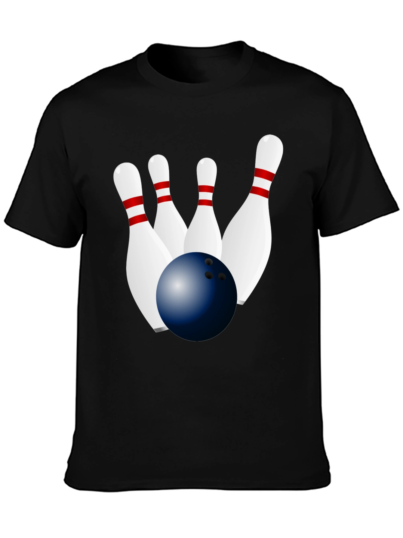 Bowling Strike Graphic Tee