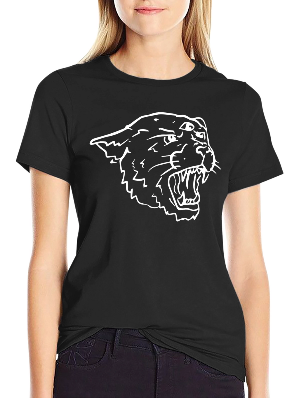 Black Panther Graphic Tee - Fierce Style