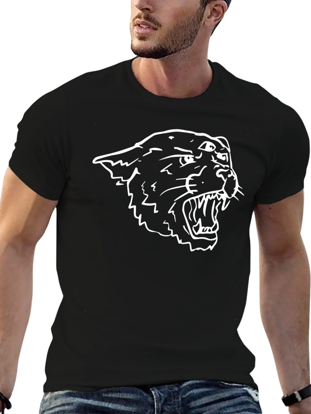 Black Panther Graphic Tee - Fierce Style