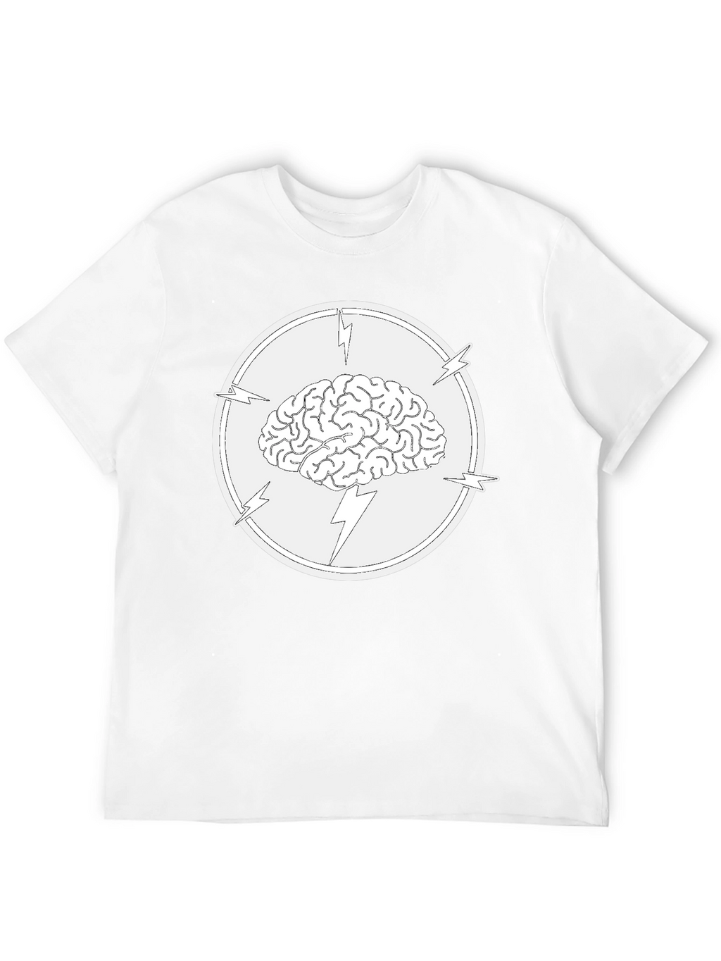 Brain Power T-Shirt - Electrifying Mind Tee