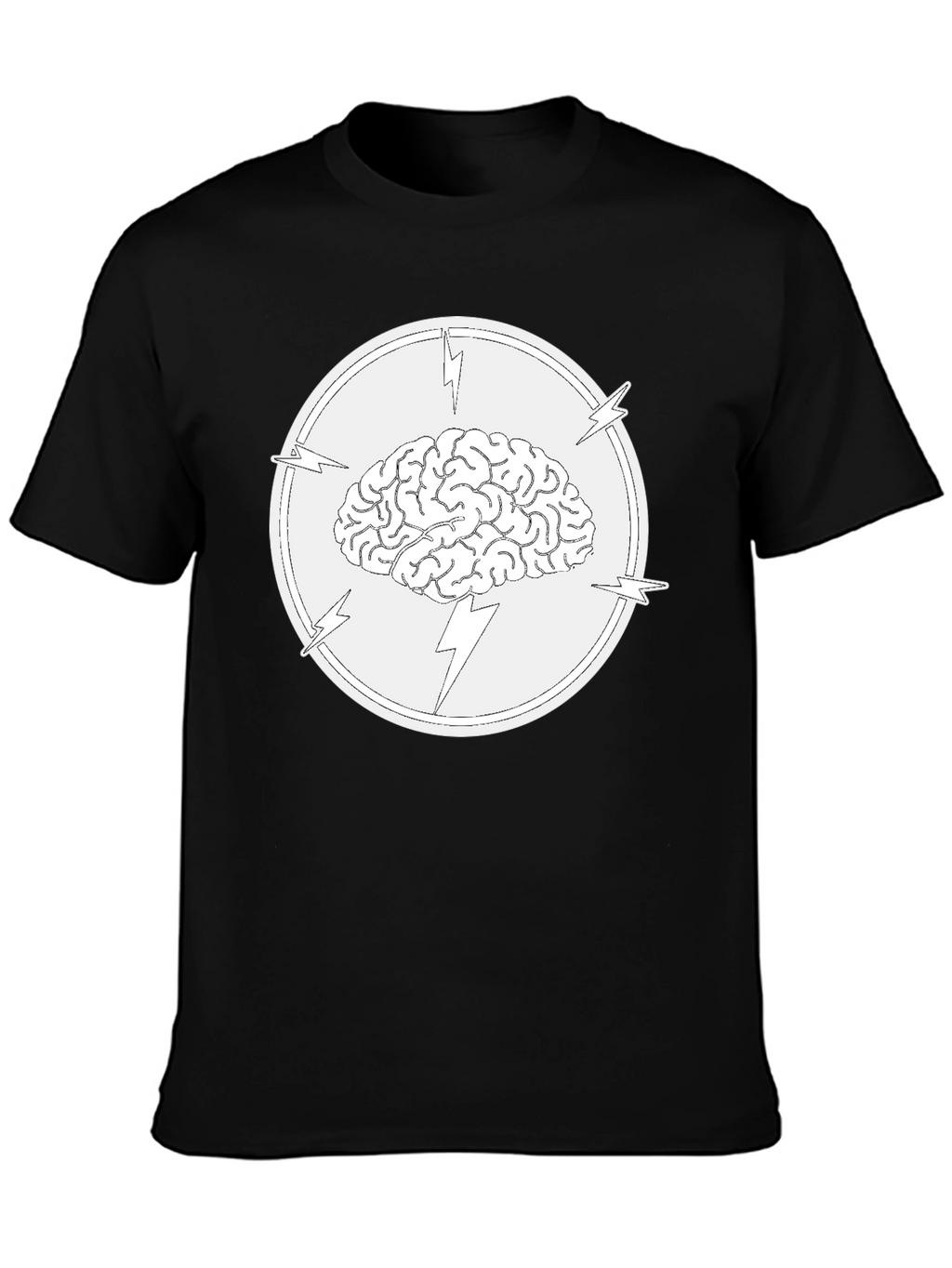 Brain Power T-Shirt - Electrifying Mind Tee