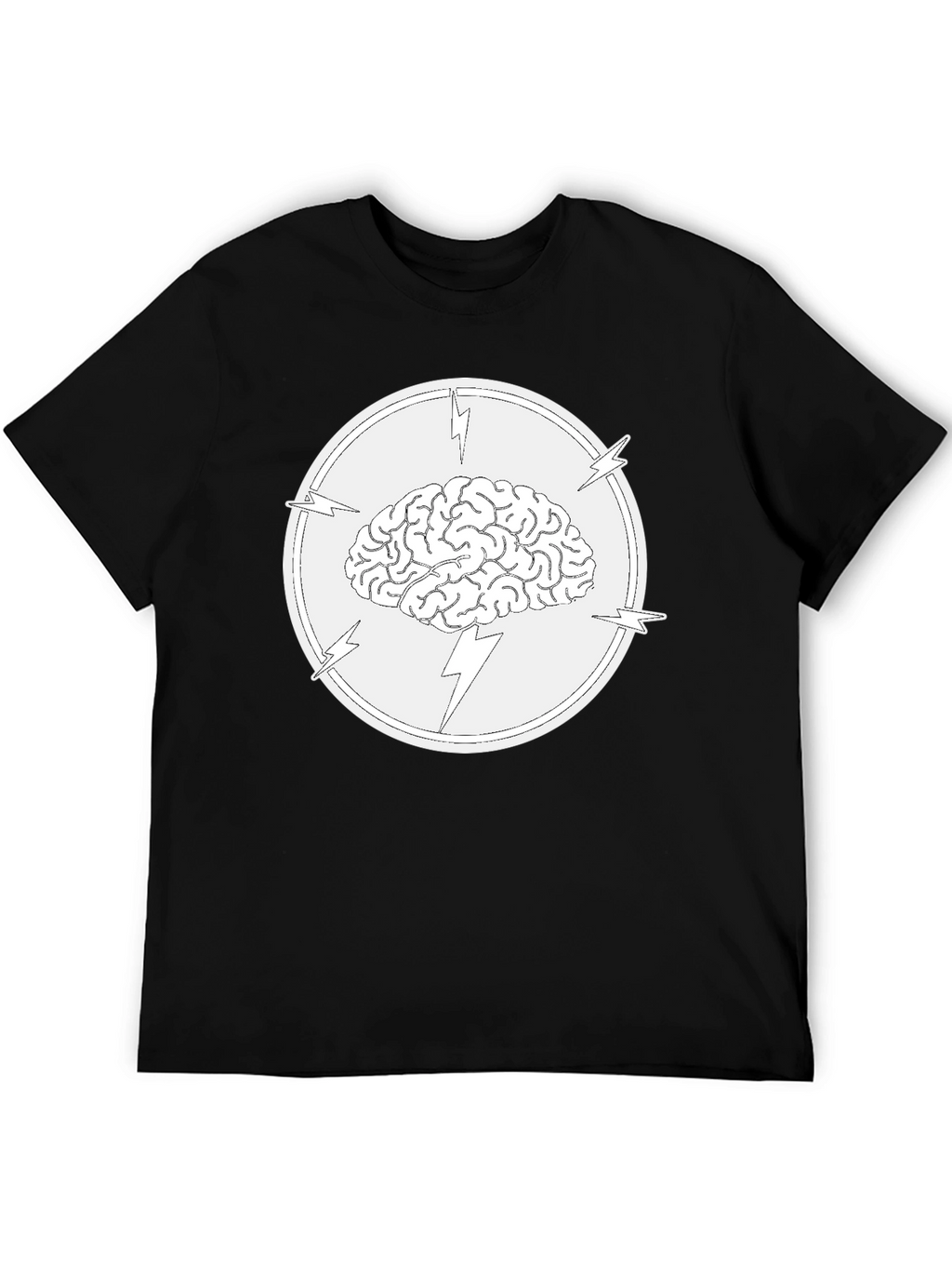 Brain Power T-Shirt - Electrifying Mind Tee