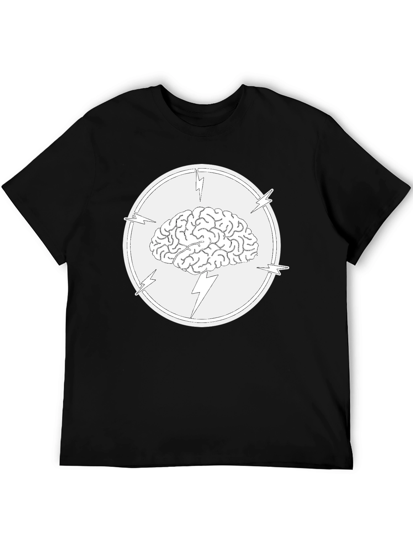 Brain Power T-Shirt - Electrifying Mind Tee