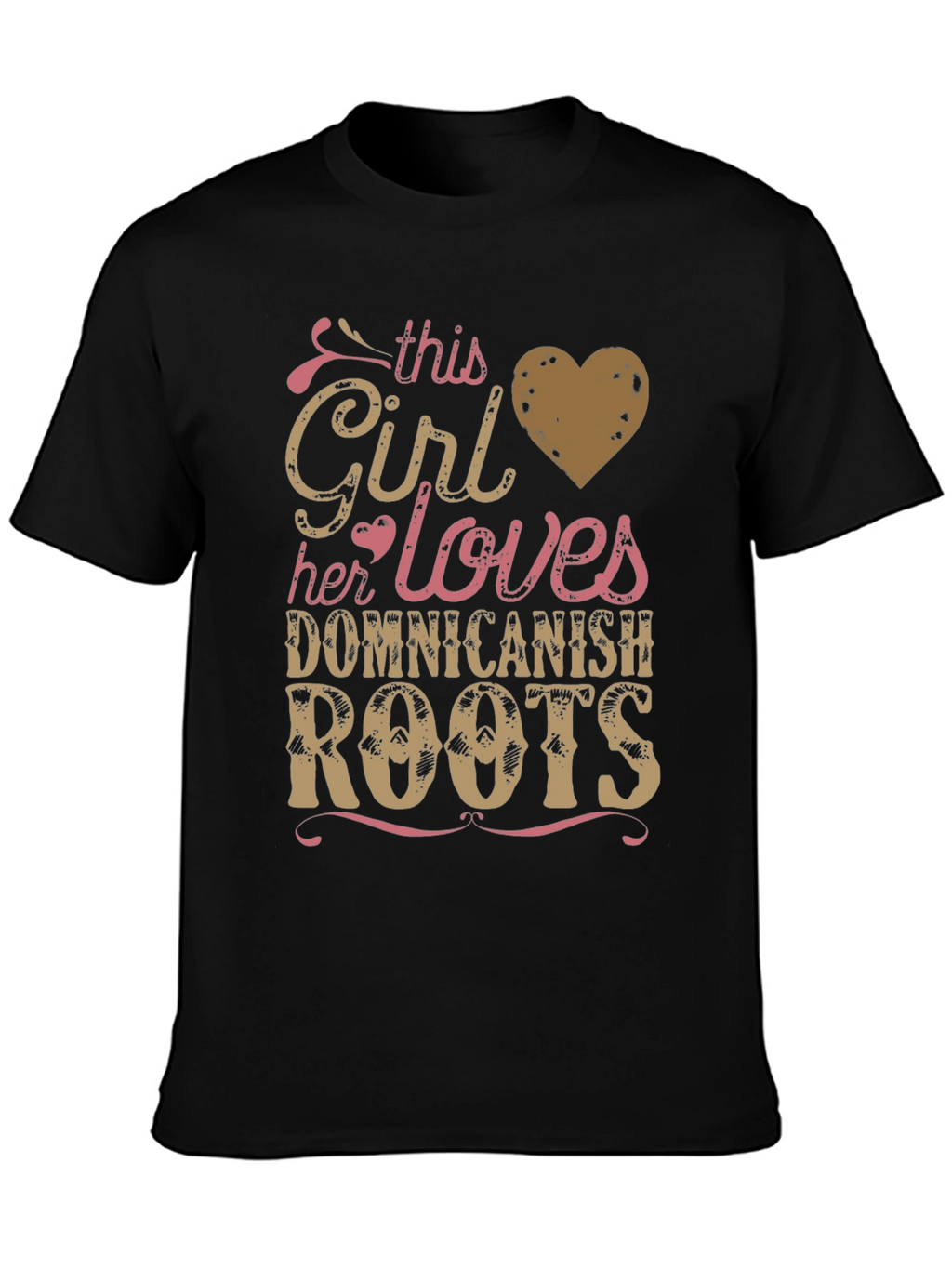 Dominican Roots Girls T-Shirt