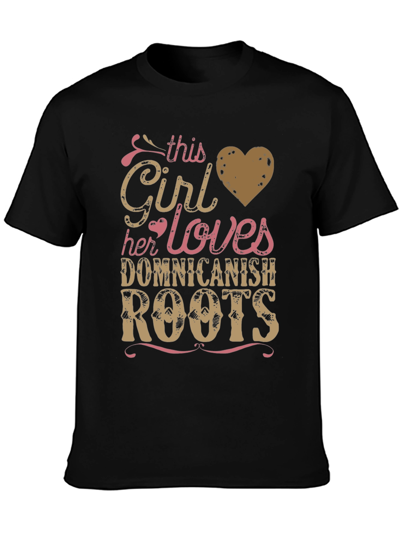 Dominican Roots Girls T-Shirt
