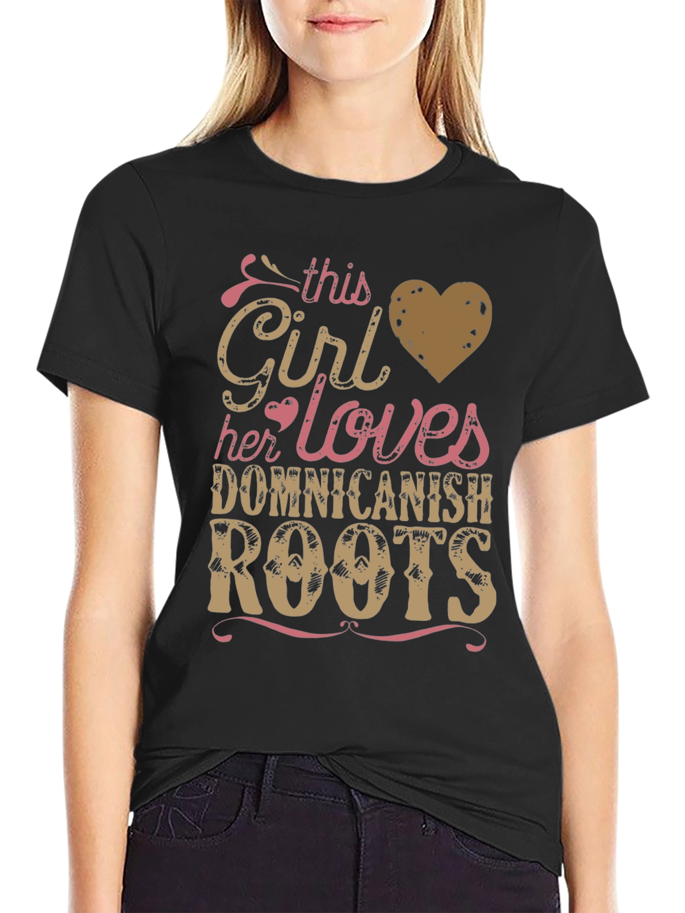 Dominican Roots Girls T-Shirt