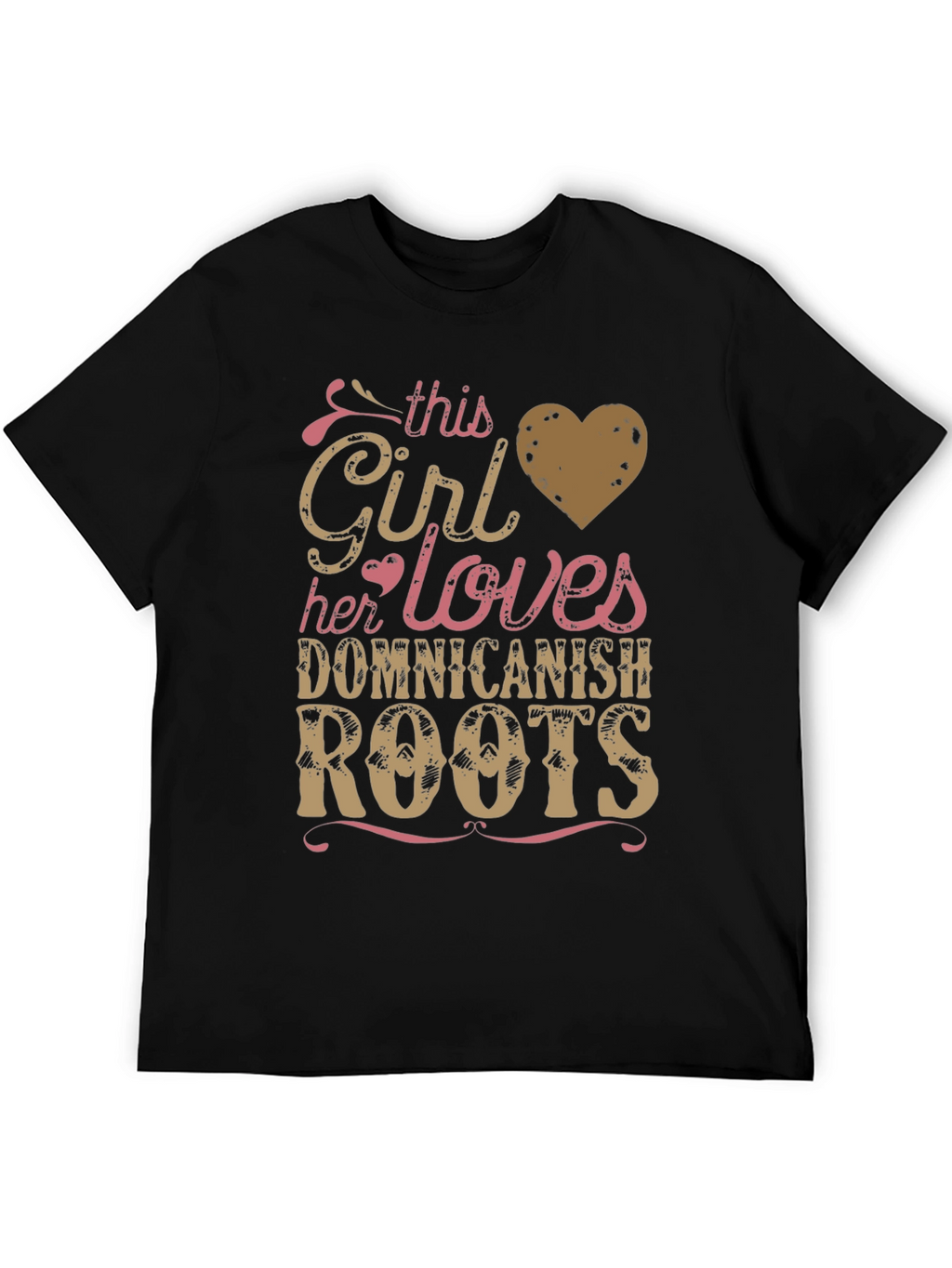 Dominican Roots Girls T-Shirt